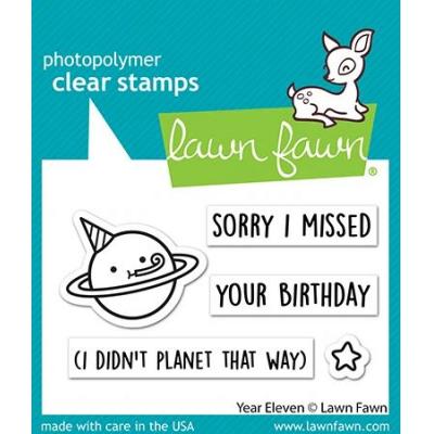 Lawn Fawn Clear Stamps - Year Eleven